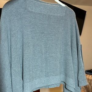 lululemon athletica Gray Sweater Poncho